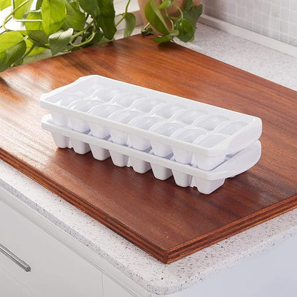 Sterilite 72408012, Stacking Ice Cube Tray, White - 1 Pack (FBA_72408012) - Image 4