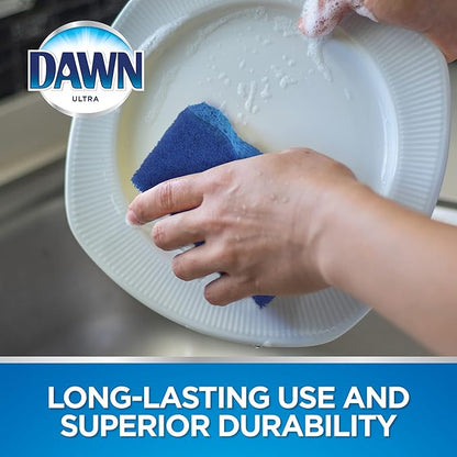 Dawn Non-Scratch Scrubber Sponges, Blue (Pack of 6) - Image 3