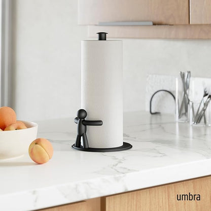 Umbra Buddy Countertop Paper Towel Holder, Black - Image 2