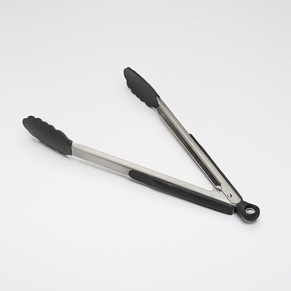 OXO Good Grips 12-Inch Tongs with Silicone Head,(Pack of 2) - Image 3