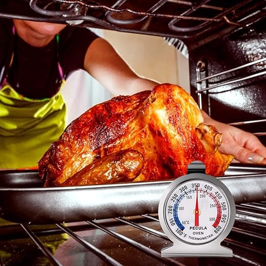 Oven Thermometer 2 Pack 50-300°C/100-600°F, Oven Grill Fry Chef Smoker Thermometer Instant Read Stainless Steel Thermometer Kitchen Cooking Thermometer - Image 7