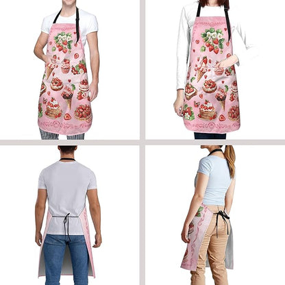 Funny Apron Polyester Grooming Aprons with Pocket for Cooking Kitchen Grilling Adults