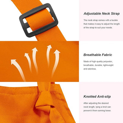 15 Pcs Adult Aprons Bulk with Pockets Adjustable Bib Chef Apron for Women Men Painting Cooking Crafting (S/L) - Image 3