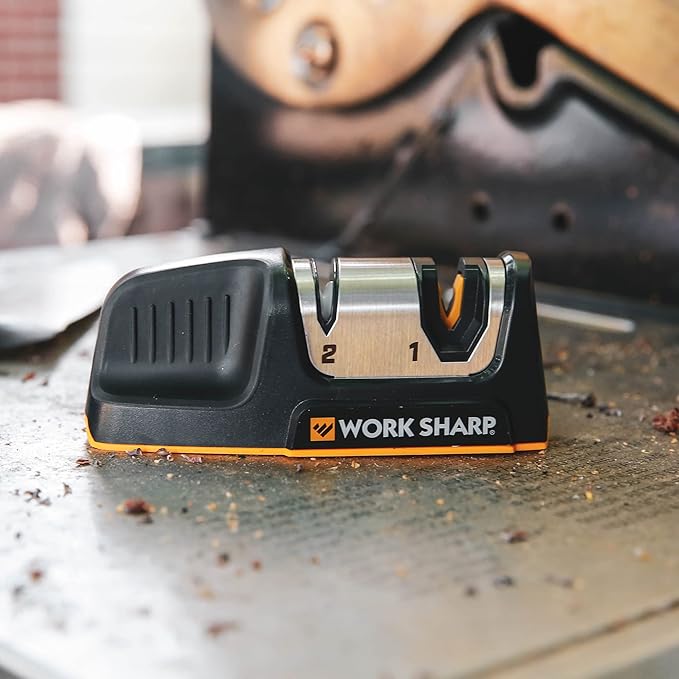 Work Sharp Kitchen Edge Sharpener - Ergonomic - For Chef, Santoku, Paring, & Serrated Knives - Image 6
