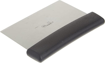 Winco Plastic Handle Winware Stainless Steel Dough Scraper 6 x 3 inches (Pack of 2) - Image 4