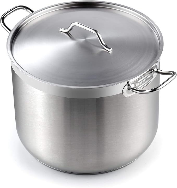 Cooks Standard 02616 Professional Grade Lid 30 Quart Stainless Steel Stockpot, Silver by CooksStandard