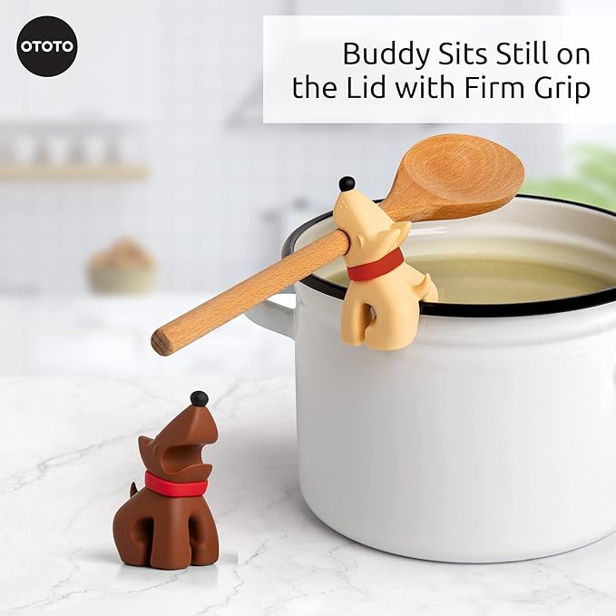 Funny Spoon Holder by OTOTO - Spoon Rest for Stove Top - Cooking Gadgets, Cooking Gifts, Cool Kitchen Gadgets, Cool Gifts, Cute Kitchen Accessories - Image 7