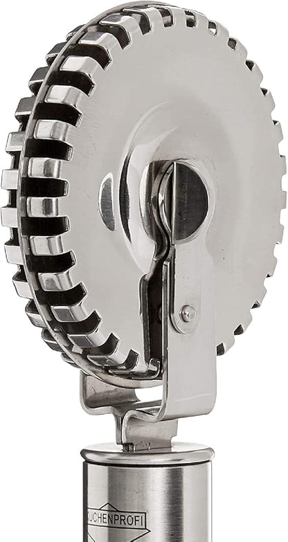 Küchenprofi Ravioli Cutter, 18/10 Stainless Steel Pastry and Pasta Cutting Wheel, Perfect for Cutting, Sealing, and Crimping Fresh Pasta and Pastry Dough
