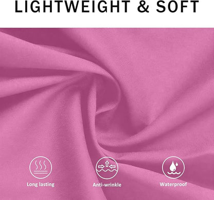 BOHARERS Pink Waitress Apron for Women with 3 Pockets - Durable Server Aprons for Restaurant Waterproof Oilproof - Image 6
