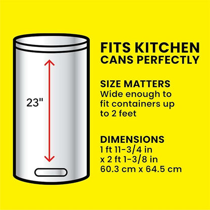 Glad Tall Kitchen Trash Bags 13 Gallon, MaxStrength Beachside Breeze Garbage Bags, Odorshield with Drawstring, 34 Count - Image 4