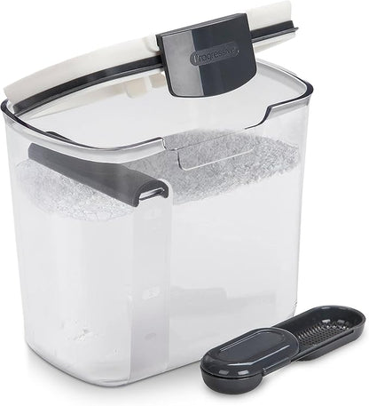 ProKeeper 1 Quart Airtight Powdered Sugar Storage Container – Grey, BPA-Free Plastic by ProgressiveInternational