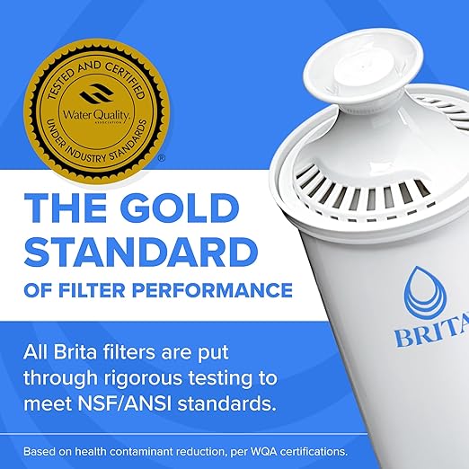 Brita UltraMax Large Water Dispenser with Standard Filter, BPA-Free, Reduces Copper, Cadmium and Mercury Impurities, Lasts 2 Months or 40 Gallons, 27-Cup - Image 6