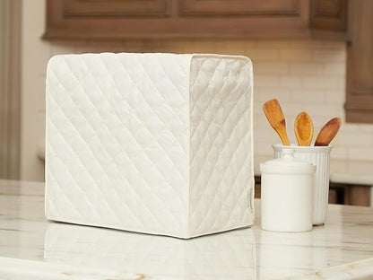 Covermates Keepsakes Mixer Cover Dust Protection - Stain Resistant - Washable Appliance Cover, Cream