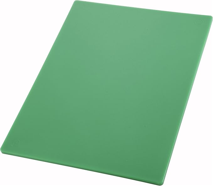 Winco Cutting Board, 12 by 18 by 1/2-Inch, Green by Winco