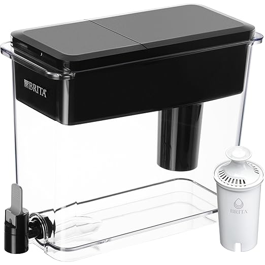 Brita UltraMax Large Water Dispenser with Standard Filter, BPA-Free, Reduces Copper, Cadmium and Mercury Impurities, Lasts 2 Months or 40 Gallons, 27-Cup - Image 12