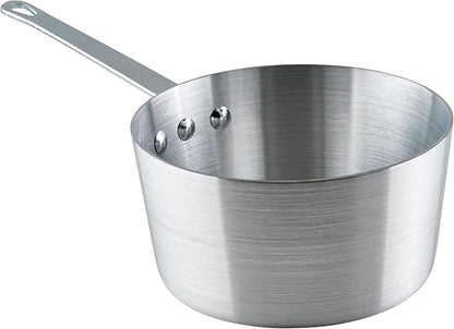 Winco Heavy-Duty Aluminum Tapered Sauce Pan, 3mm, 2.5 Quart by Winco