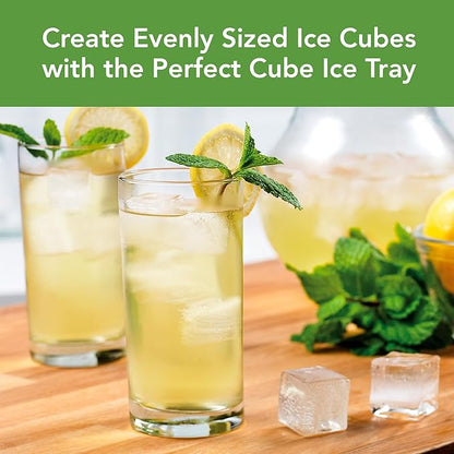 Tovolo Silicone Ice Cube Tray Charcoal Gray Pack of 2 BPA Free Ice Tray Mold for Coffee Drinks Cocktails, Dishwasher Safe Easy Release Perfect 1 Inch Cube Ice Tray for Whiskey Bourbon Spirits - Image 2