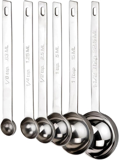 RSVP International Endurance Kitchen Collection Open Stock Measuring Spoon, Stainless Steel, Dishwasher Safe, 1-Teaspoon - Image 3