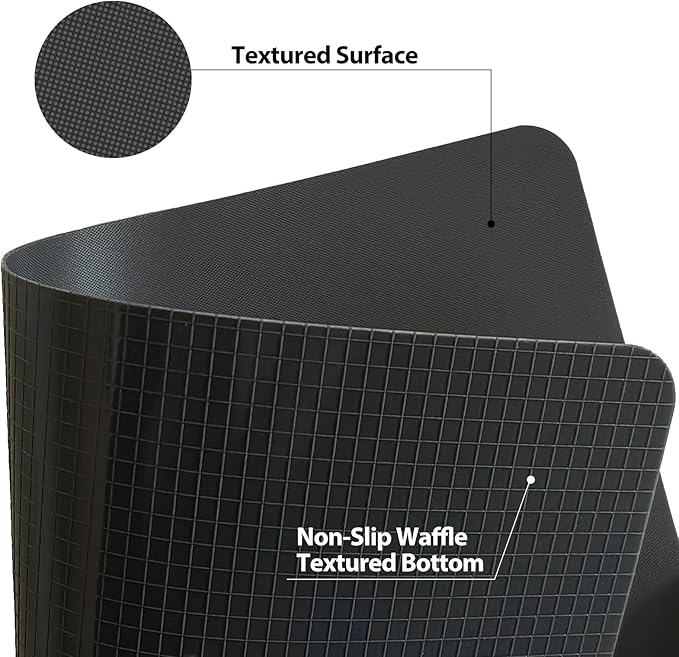 WK Small Flexible Plastic Cutting Boards for Kitchen Set of 3, Non Slip Cutting Mats for Meat, Mini Cutting Board Mats, BPA Free, Dishwasher Safe, 7.3x11.5" - Image 2