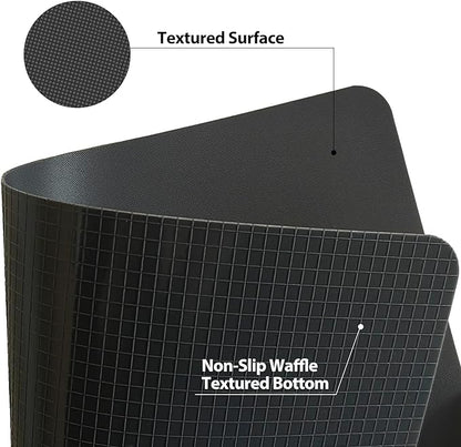 WK Small Flexible Plastic Cutting Boards for Kitchen Set of 5, Non Slip Cutting Mats for Meat, Mini Cutting Board Mats, BPA Free, Dishwasher Safe, 7.3x11.5" - Image 2