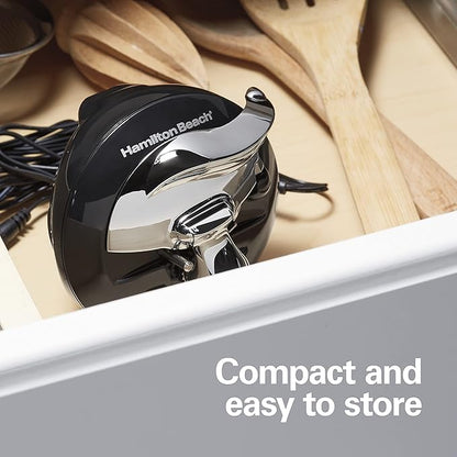 Hamilton Beach Walk 'n Cut Electric Can Opener for Kitchen,Use On Any Size,Automatic and Hand-Free,Cordless & Rechargeable,Easy Clean Removable Blade,Black (76501G),(Pack of 2) - Image 5