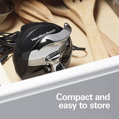 Hamilton Beach Walk 'n Cut Electric Can Opener for Kitchen, Use On Any Size, Automatic and Hand-Free, Cordless & Rechargeable, Easy Clean Removable Blade, Black (76501G) - Image 5
