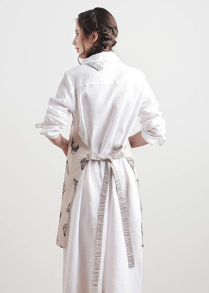 Maison d' Hermine 100% Cotton Apron for women with Pocket Kitchen Chef Apron for Men Cooking Mothers Day Gifts - Image 8