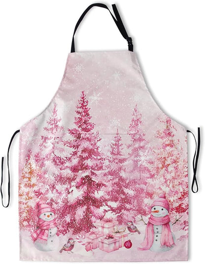 Funny Apron Polyester Grooming Aprons with Pocket for Cooking Kitchen Grilling Adults