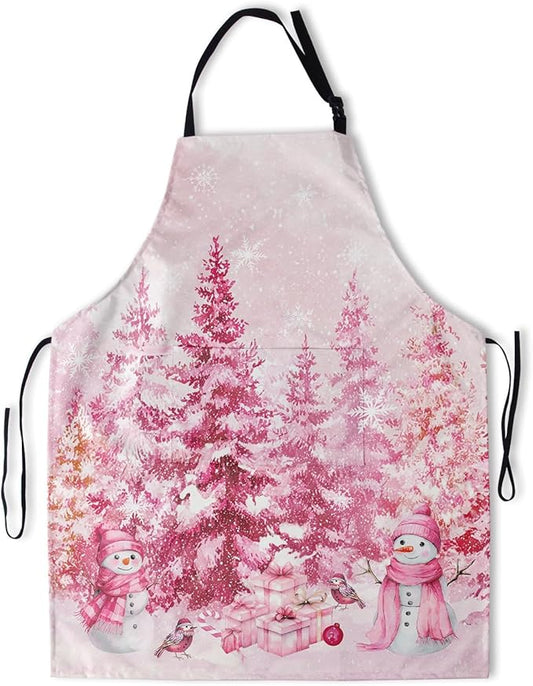 Funny Apron Polyester Grooming Aprons with Pocket for Cooking Kitchen Grilling Adults