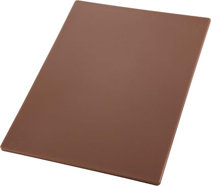 Winco 18"x24"x1/2" Cutting Board, Brown by Winco