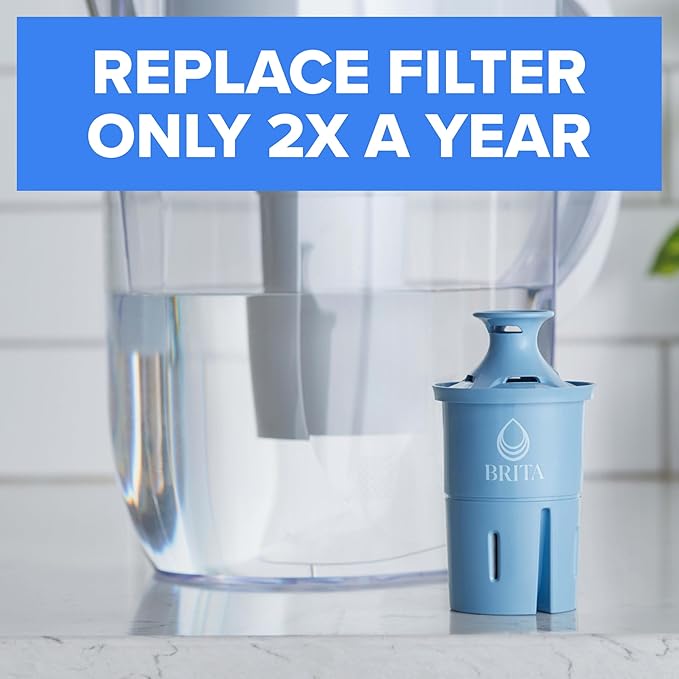 Brita Elite Water Filter Replacement for Pitchers and Dispensers, BPA-Free, Reduces 99% of Lead, Lasts Six Months or 120 Gallons, Includes 1 Pitcher Replacement Filter - Image 3
