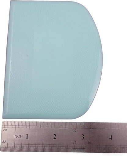 5-Pack Dough Scraper Bowl Food-safe Plastic Dough Cutter Flexible Bench Multipurpose Food Scrappers for Bread Dough Cake Fondant Icing - Image 4