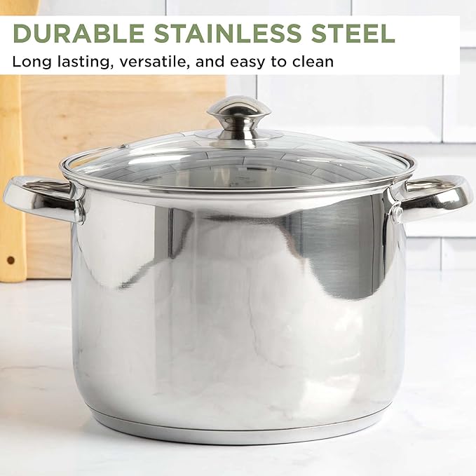 Ecolution Stainless Steel, 8-Quart (Pack of 2) - Image 5