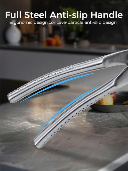 Full Steel Poultry Shears Heavy Duty, Professional Bone Cutting Scissors for Chicken, Meat, Turkey & Fish, Sharp & Durable Kitchen Shears, Dishwasher Safe - Image 4