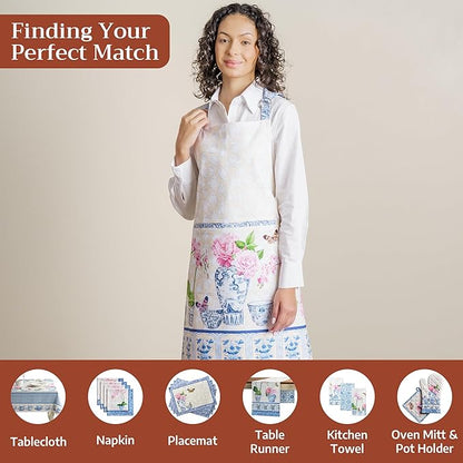 Maison d' Hermine 100% Cotton Apron for women with Pocket Kitchen Chef Apron for Men Cooking Mothers Day Gifts - Image 4