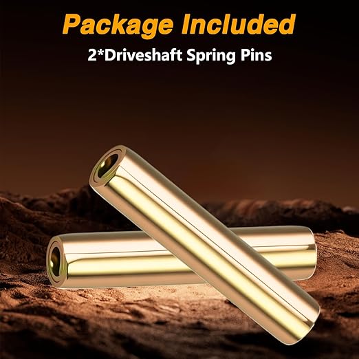 2 PCS Driveshaft Spring Pins (Roll Pins), Spring Pin Aces Compatible with Polaris RZR 570 800 900 1000, Replace#:7661913