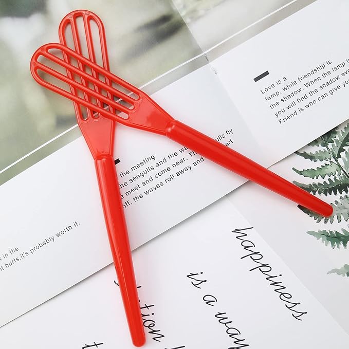 10 PCS Plastic Hair Coloring Mixer,Hair Color Whisks Dye Cream Mixer,Tint Color Cream Colorful Spoon Applicator Hair Bleaching Highlight Tool for Home Barber Shop Salon - Image 7