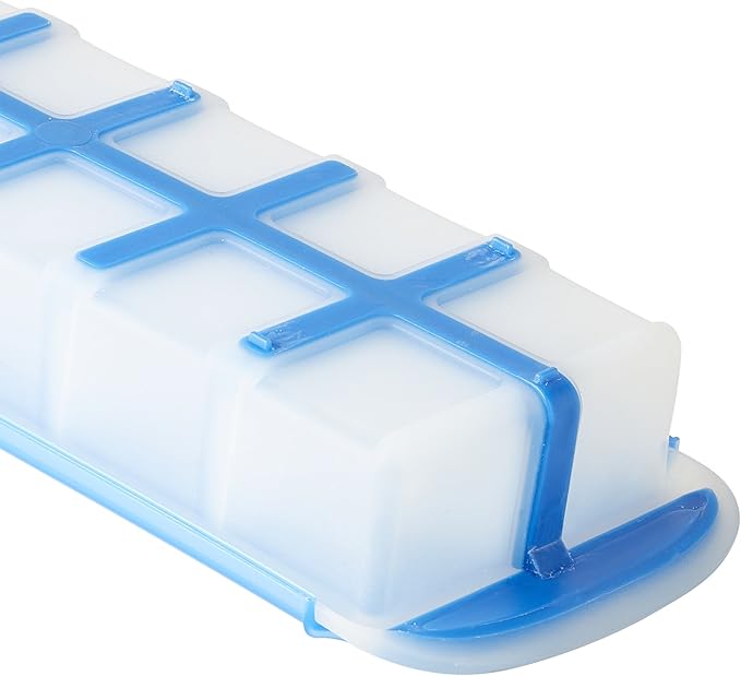 GoodCook Touch Prep and Freeze Ice Tray, 2-oz. Cubes, Stackable with Slide-off Cover - Image 6