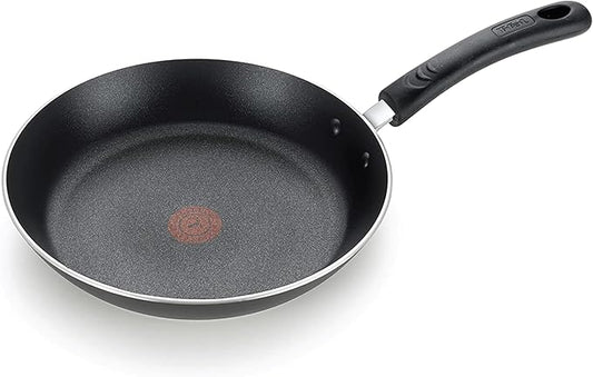 T-Fal Experience Nonstick Fry Pan 8 Inch, Induction Compatible, Oven Safe 400F, Cookware, Non Stick Frying Pan, Skillet, Cooking, Kitchen, Egg Pan, Pots and Pans, Home, Dishwasher Safe, Black by T-falbrand