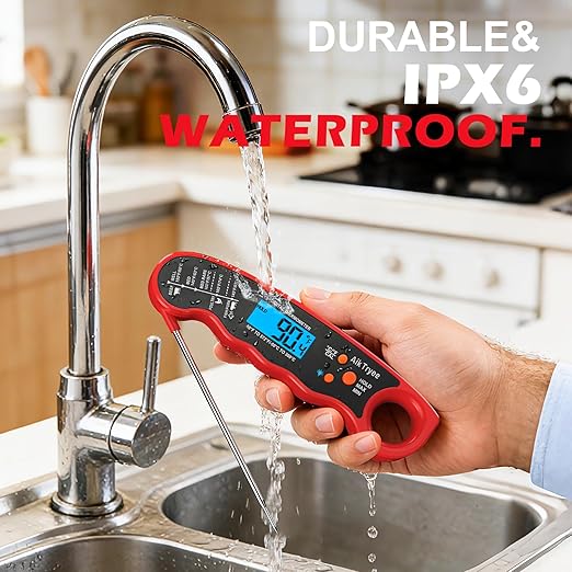 Digital Instant Read Meat Thermometer Kitchen Cooking Food Candy Thermometer for Oil Deep Fry BBQ Grill Smoker Thermometer by AikTryee - Image 5