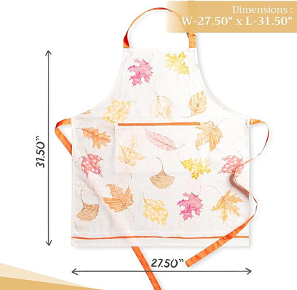 Maison d' Hermine 100% Cotton Apron for women with Pocket Kitchen Chef Apron for Men Cooking Mothers Day Gifts - Image 4