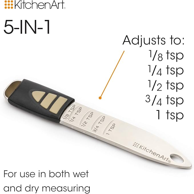 KitchenArt Pro Adjust-A-Teaspoon, Satin - Image 3
