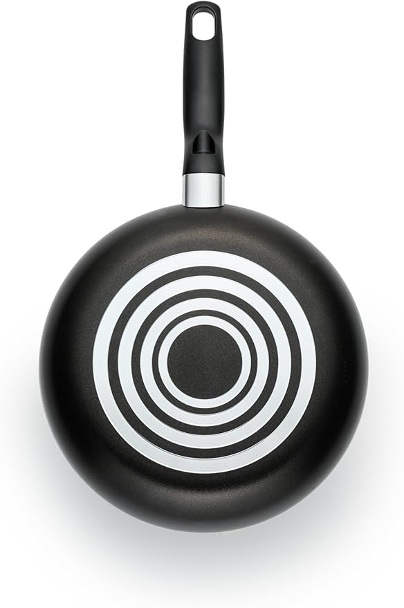 T-Fal Classic Nonstick Fry Pan Set 3 Piece: 8, 9.5, & 12 Inch, Oven Broiler Safe 350F, Kitchen Cookware Set, Pots and Pans Set Non Stick, Frying Pans, Skillets, Dishwasher Safe, Black - Image 5