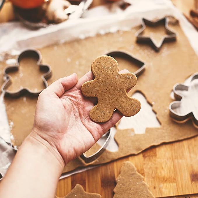 ALLTOP Christmas Cookie Cutter Set - 5 Biscuit Shapes for Creative Baking Delights - Image 6