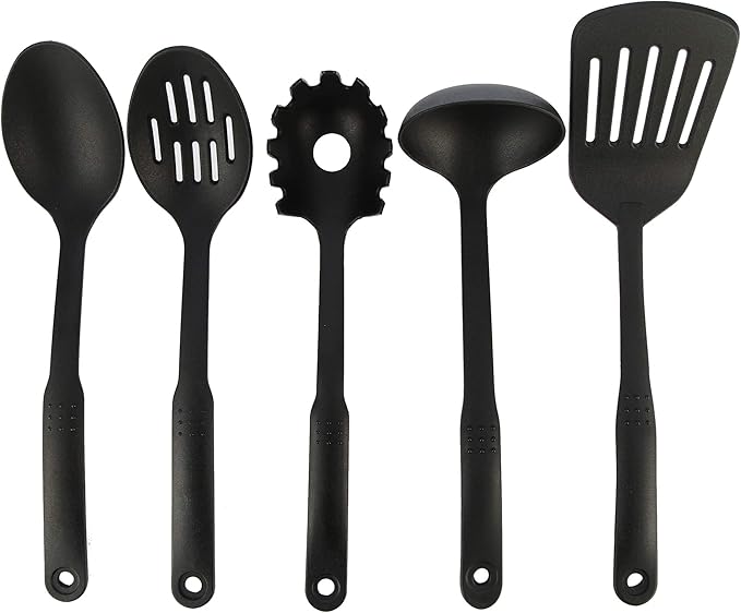 T-fal Everything in Kitchen Dishwasher Safe Cookware Set, 20-Piece, Red