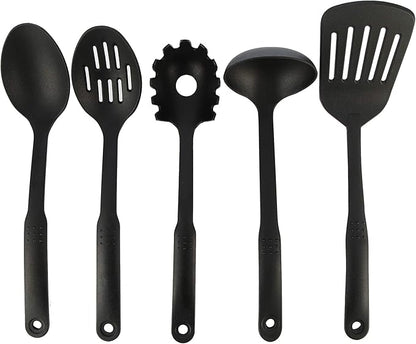 T-fal Everything in Kitchen Dishwasher Safe Cookware Set, 20-Piece, Red