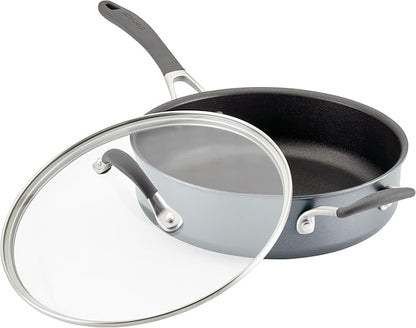Circulon A1 Series with ScratchDefense Nonstick Induction Cookware, Large Saute Pan with Lid, Nonstick Pan, 5-Quart, Graphite - Image 13
