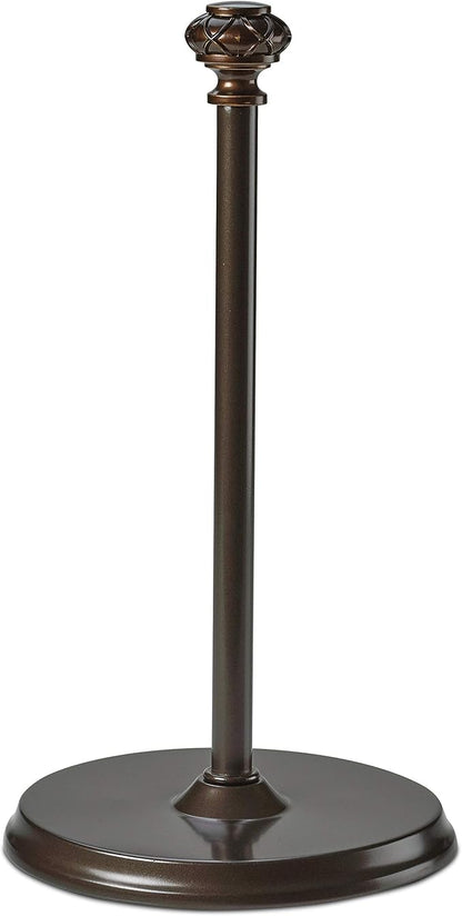 Paper Towel Holder Stand for Countertop, Decorative Freestanding Paper Towel Holder with Non-Slip Weighted Base, Heavy-Duty & Durable, Fits Regular & Jumbo Rolls, Oil Rubbed Bronze - Image 9