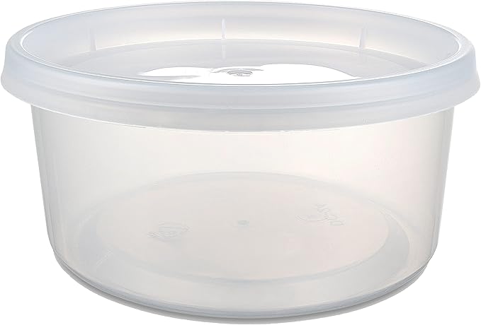 DuraHome Deli Containers with Lids 12 oz. Leakproof 40 Pack BPA-Free Plastic Microwaveable Clear Food Storage Container Premium Heavy-Duty Quality, Freezer & Dishwasher Safe (12 oz.) - Image 6