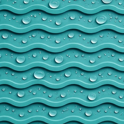 Silicone Drying Mat 16 × 12 – Teal Green Non-Slip Sink Mat for Kitchen Counter, Heat-Resistant Food-Grade Dish Pad, Easy-Clean Multipurpose Drawer Liner (Teal Green, 16" x 12")